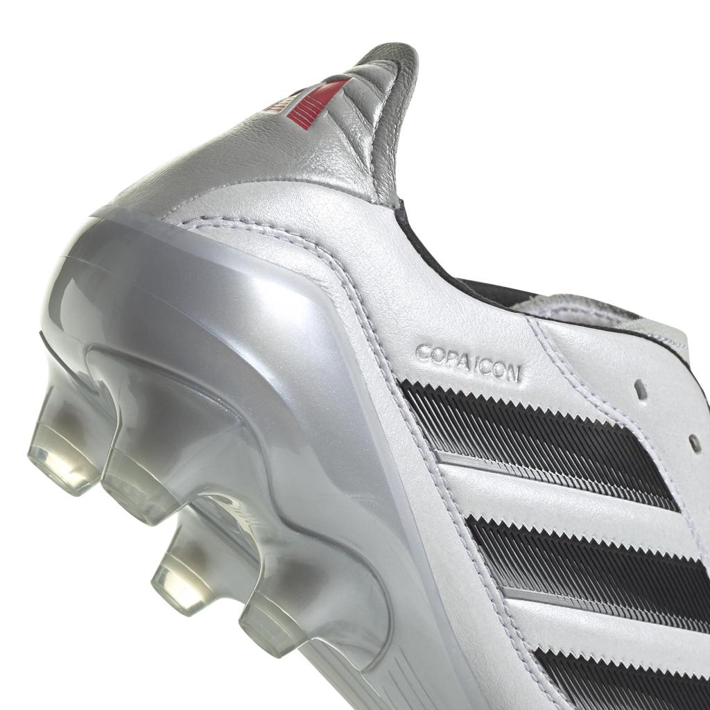 Soccer Spikes Copa Icon 2 Alphaskin Elite HG NMO05 Footwear Ruby Cm [Adidas] White/Core Black/Pure (JH9223) 26.0