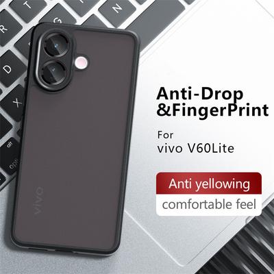 Translucent Matte Phone Case For Vivo V60 Lite Anti-knock Shockproof Matte Back Cover Vivo V60 Lite Case For Vivo V60 Lite Case