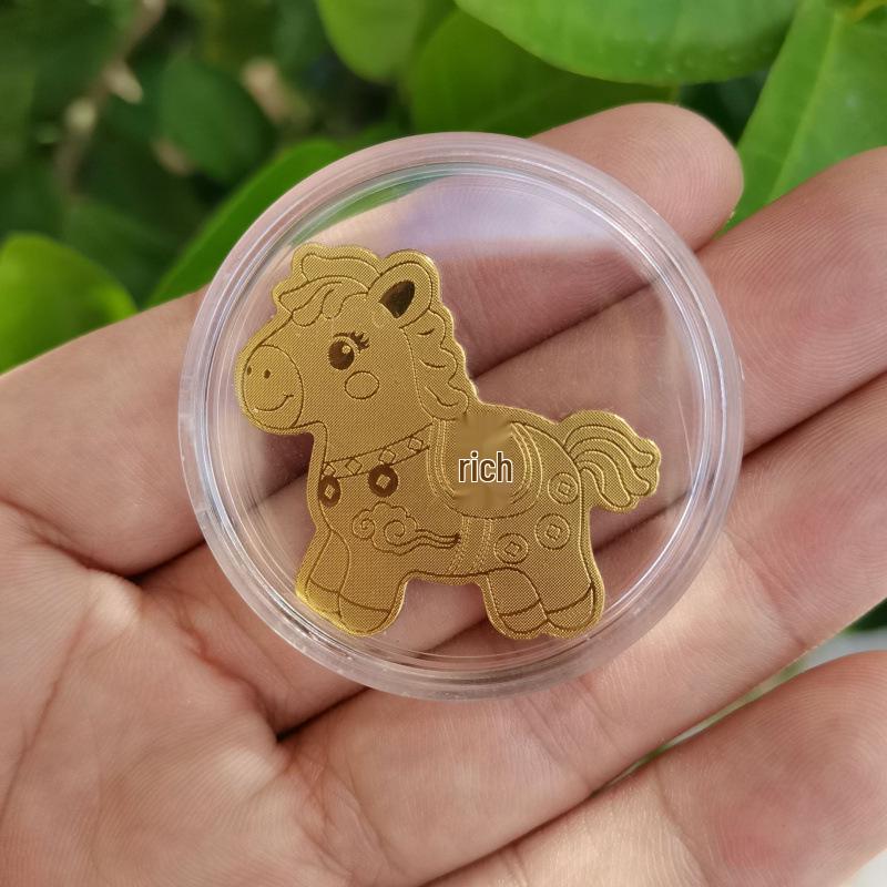 Gold 999 Leaf Phone Sticker: Wealth-Attracting Back Sticker, Ideal Birthday Gift