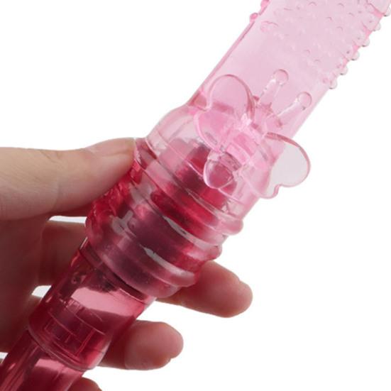 Vibrating Massager Waterproof Lightweight TPE Sex Finger Vibrator Sleeve for Hotel