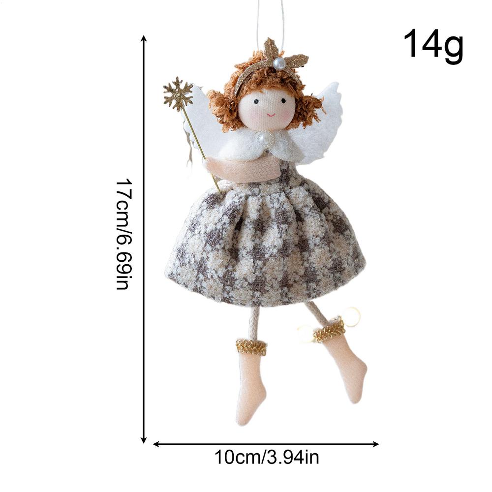 Christmas Tree Hanging Decoration Cute Angel Girl Pendant 2026 New Year Gift 2025 Xmas Navidad Christmas Decor