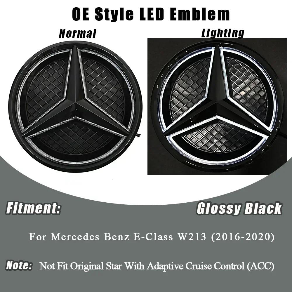 

Car Sticker AMG W220 For Benz 3D Mirror Front Grille Star Emblem For Mercedes Benz E-Class W213 2016-2020 E200 E250 E300 Logo G
