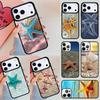 Beach Starfish Phone Case For Apple iPhone 17 Air 16E 15 14 Plus 13 12 11 Pro Max Mini Funda Cover
