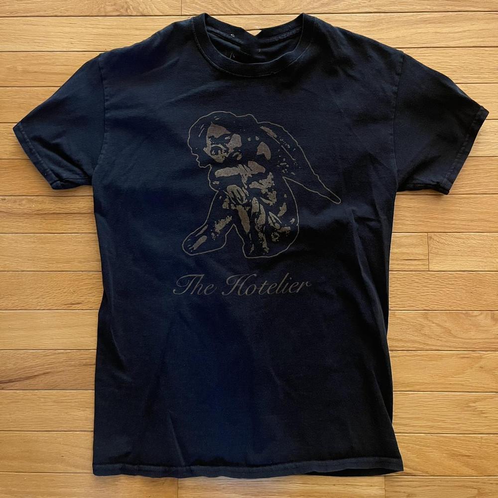 

The Hotelier Band Black Unisex Cotton T-shirt All Sizes D233 Unisex T-Shirt XXXXL