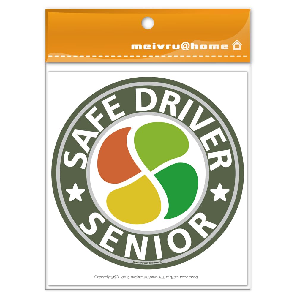 Elderly mark sticker maple mark elderly sticker silver mark senior mark maple mark shiiruba-mark