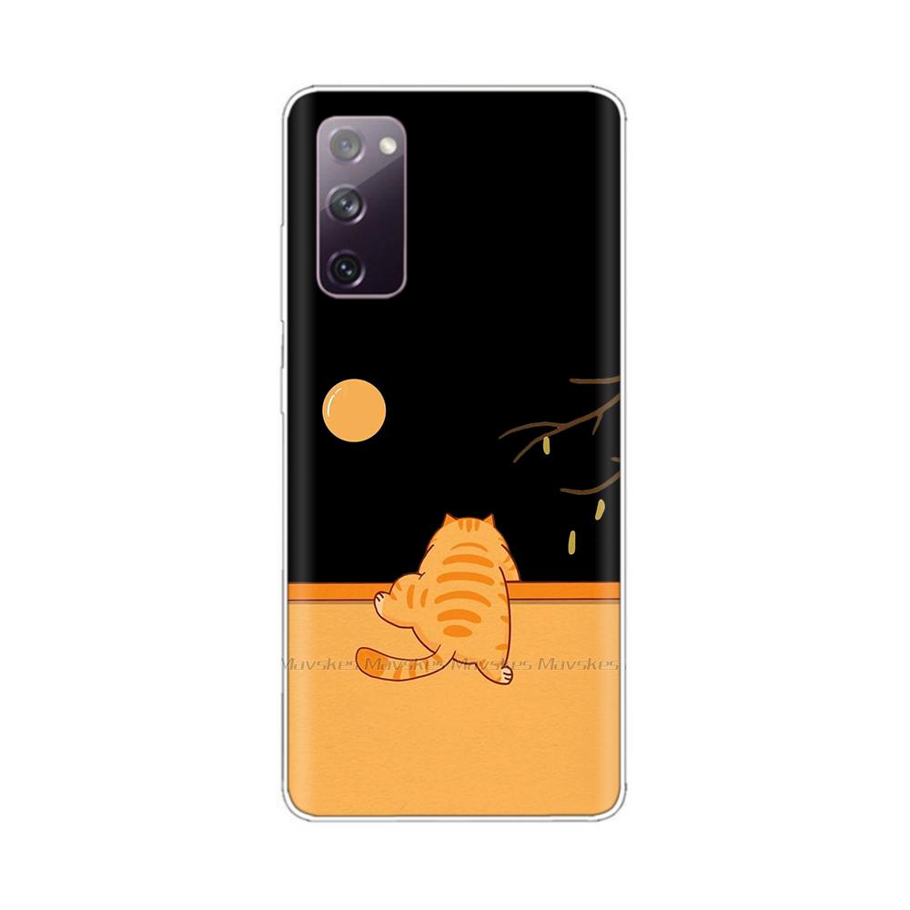 Shockproof Case for Samsung Galaxy S20 FE / S21 FE Soft Clear TPU Silicone Phone Cases for Samsung Galaxy S20 FE Back Cover Capa