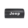 1Pcs Car Seat Headrest Carbon Leather Neck Pillow For Jeep Grand Cherokee Wrangler JK Gladiator Compass Renegade Wagoneer Recon ANQ1