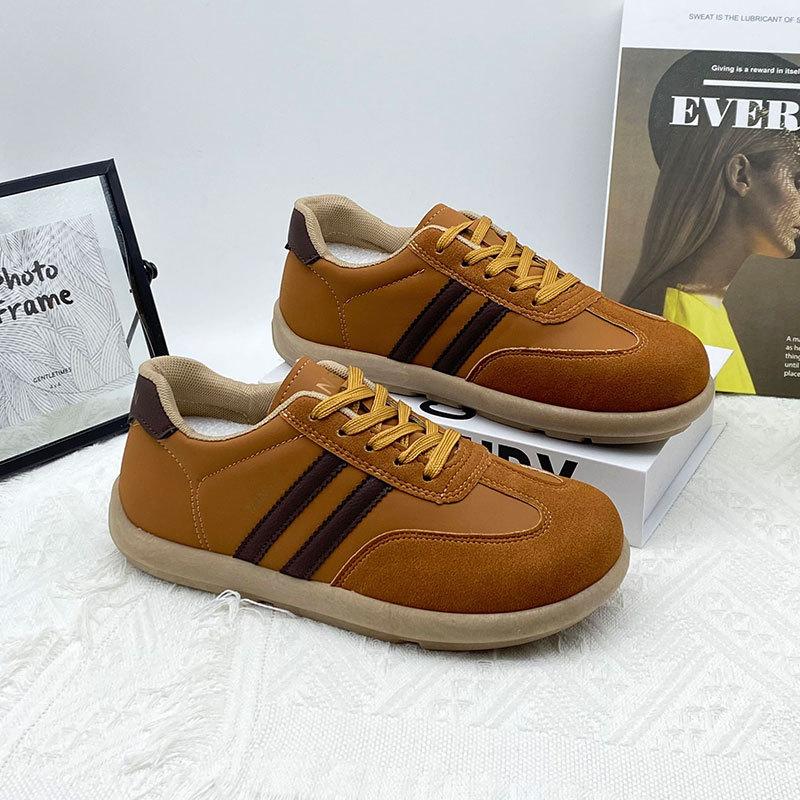 

Популярные кроссовки Форреста Гампа, женские повседневные нишевые кеды на платформе, новая весна 2025, универсальные ретро немецкие тренировочные кроссовки для женщин 40