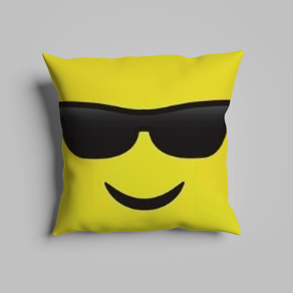 Pillow Case luxurious home office, sofa decorative Multi sized car seat cushions, pillowcases Emoji Personalized