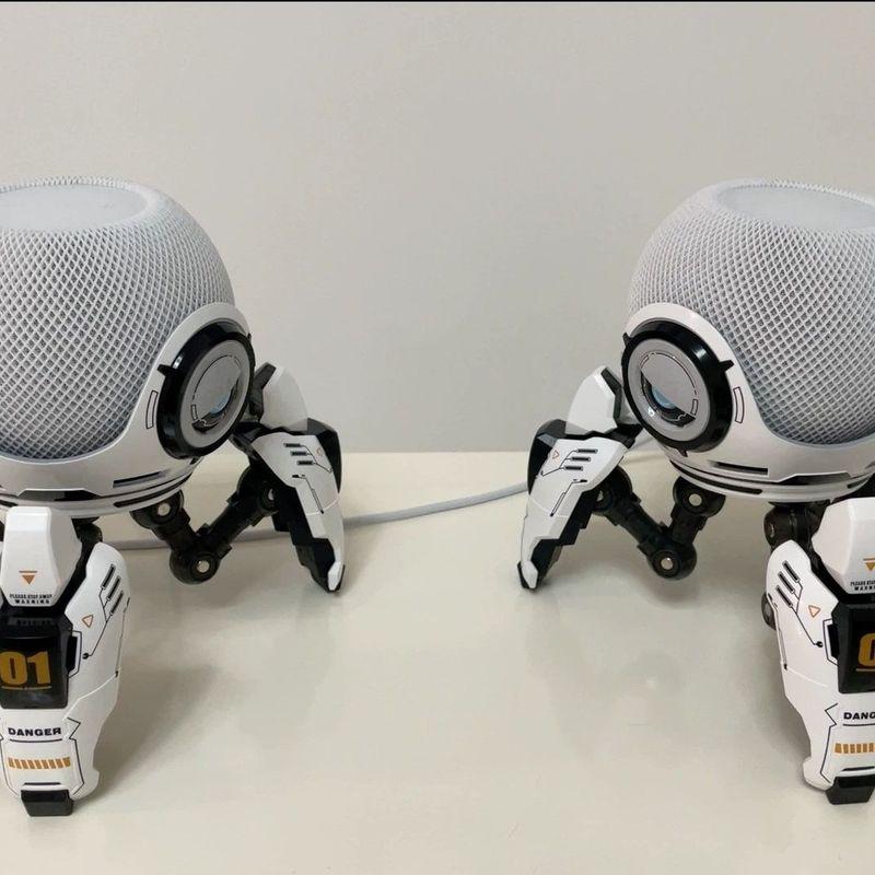 Echo Dot 4. / 5. Nesil için Homepod Mini Standı, Yer Tasarruflu Alexa Dot 4. / 5. Nesil Masaüstü Hoparlör Standı