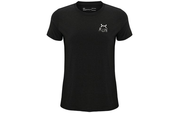Женская черная футболка Under Armour 1364870-001 M