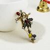 Fashion Double Cane Corsage Trendy Versatile Christmas Brooch