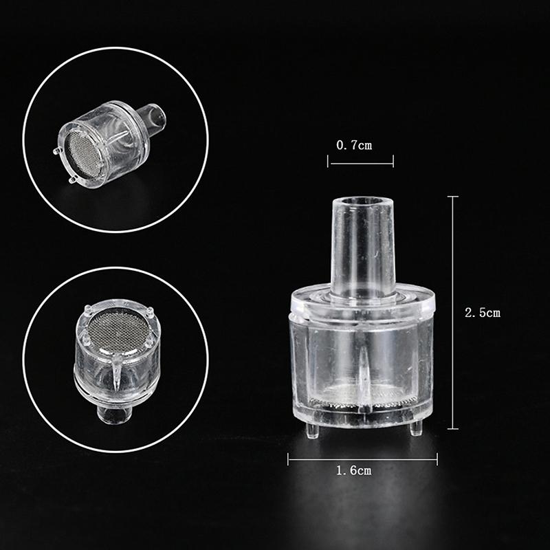 2Pcs Garden Inlet Pipe Filter Head Water Purifier Joint With Strainer Net Watering Irrigation Filter