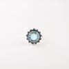 Sky Blue Topaz Gemstone 925 Sterling Silver Jewelry Handmade Ring Birthday Gift RR-7-7