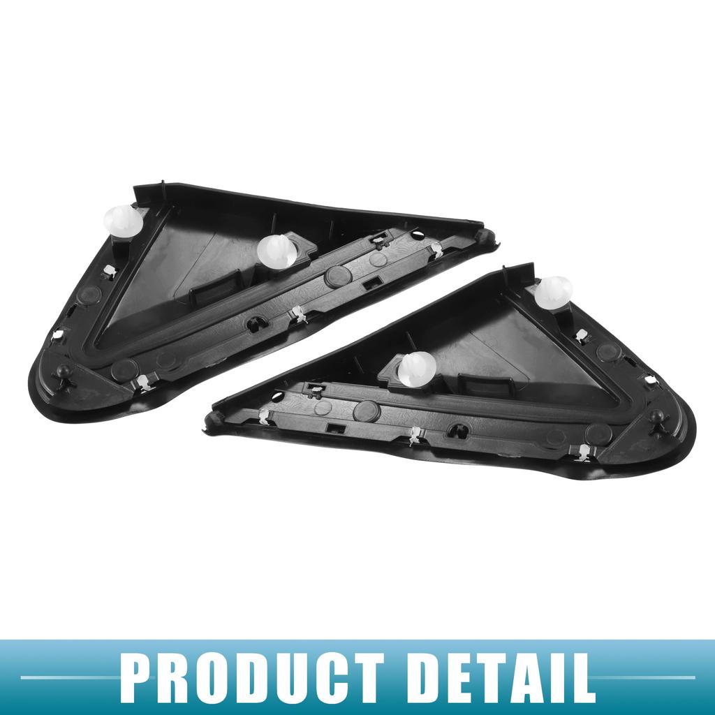 ABSOPRO Front Left and Right Door Mirror Corner Fender Triangle Cover Trim Rearview Triangle Panel for Nissan Murano 1 Pair (No. 96319-5BC0A) 15-18