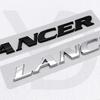 Für Mitsubishi Lancer ABS-Kunststoff Auto Heckklappen Emblem 3D Namensschild Plakette Seitliche Modifizierte Dekoration Styling Zubehör