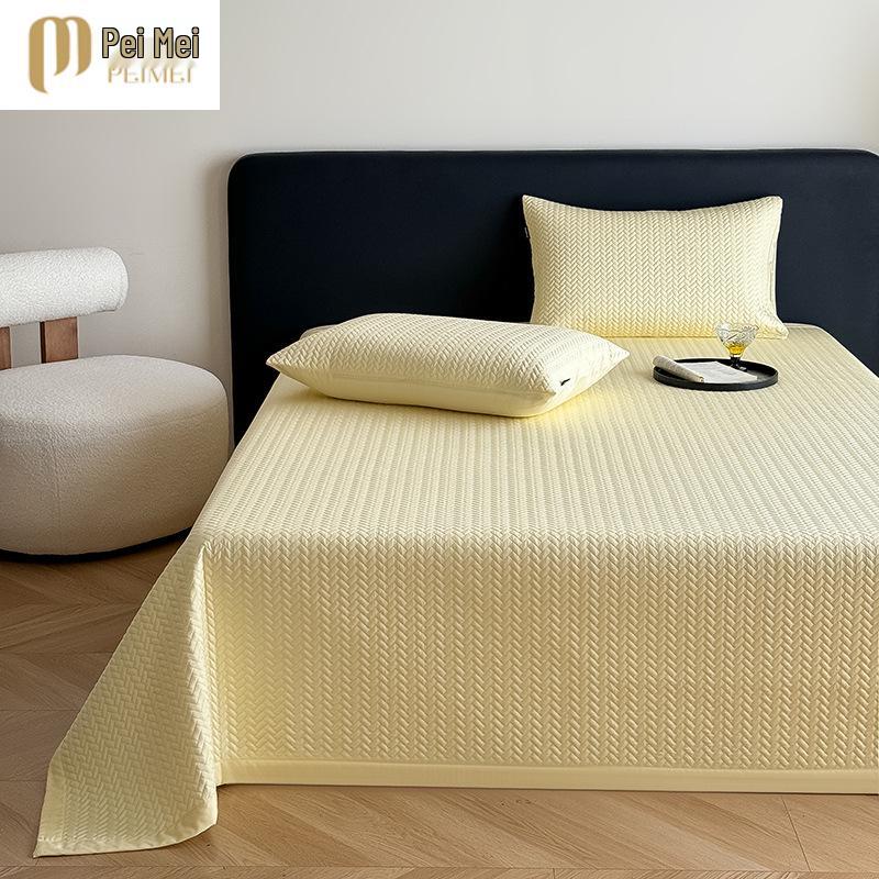 Summer Tencel Quilted Bedspread: Soft, Cool, High-End Lyocell Fiber Bedding Set