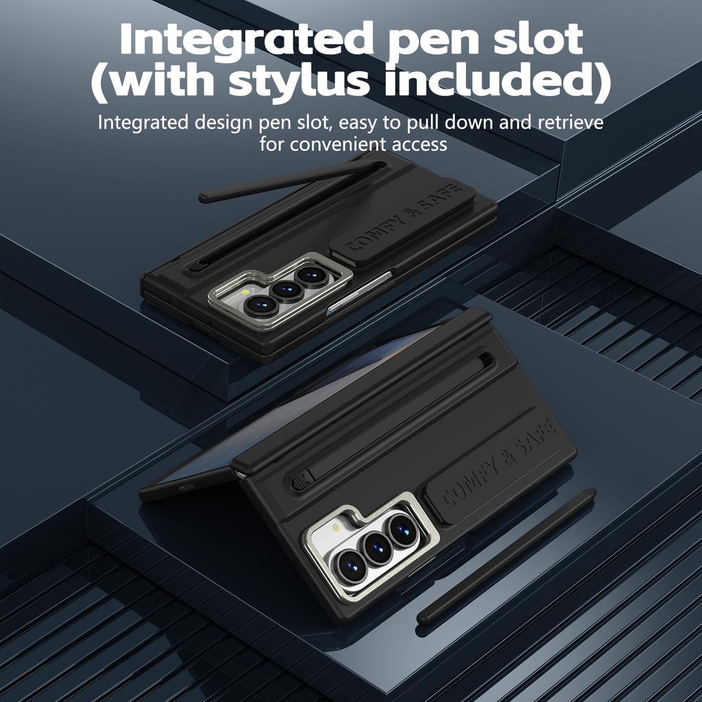 Protective Tempered Glass Film Full Body Case for Samsung Galaxy Z Fold 8 Fold8 Ultra 5G Fold7 Fold 7 6 5 4 3 Fold6 S Pen Cover