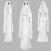 Ghost Girl Cosplay Dress For Halloween Party With Polyester And Spandex For Women