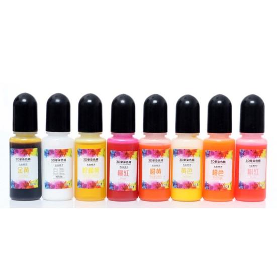 10ml Epoxidharzfarbe Hochkonzentrierter Harzfarbstoff Flüssiges Farbpigment für AB-Harz DIY Schmuckherstellung und Bastelarbeiten