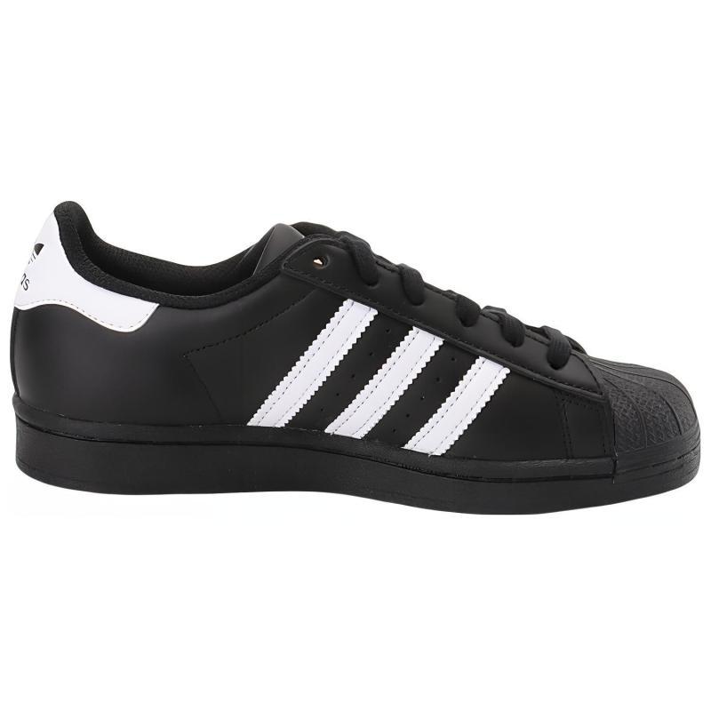 Adidas Superstar Core Black Cloud White Gold GS Sneakers EF5398
