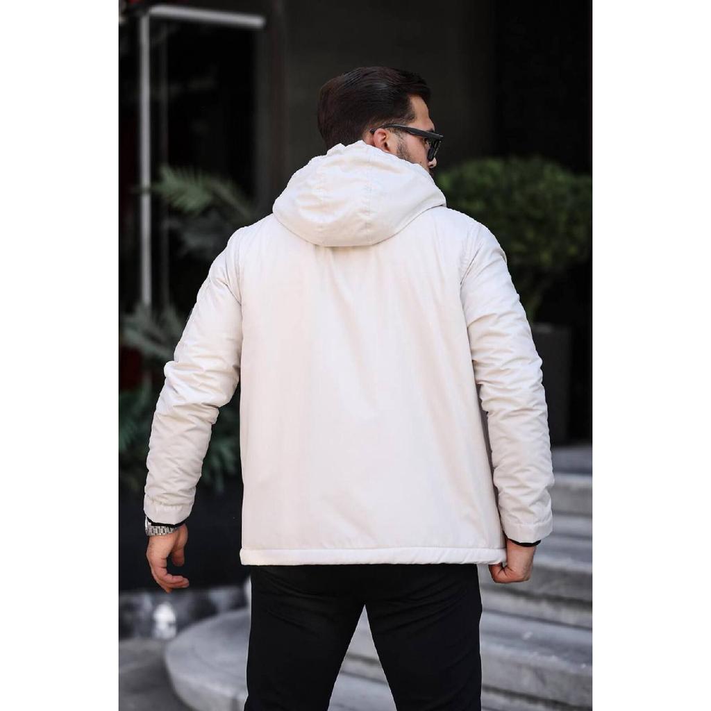 Men's Winter Coat With Fur Inside Waterproof Windproof Coldproof