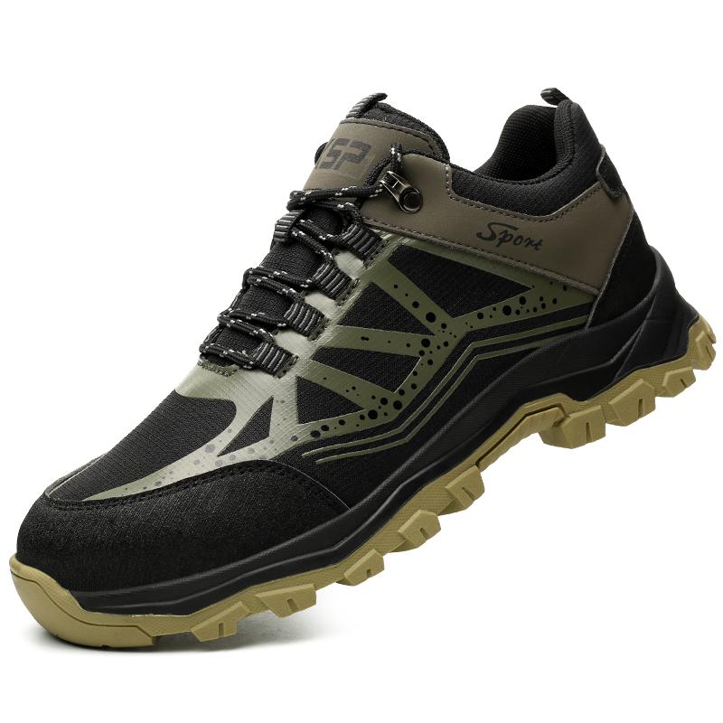 

Противоскользящая рабочая обувь. Мужские защитные рабочие кроссовки. Неразрушимая обувь с защитой от проколов. Ботинки со стальным носком. Рабочая обувь с защитой. 36