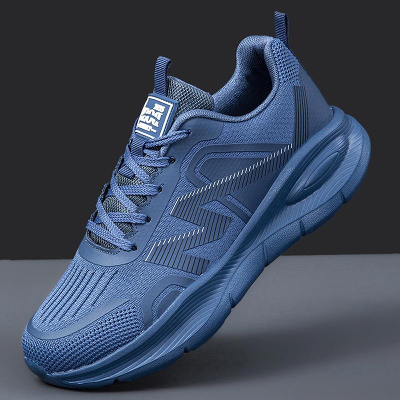 

Чоловічі кросівки Daddy Shoes Модні дихаючі кросівки Чоловіче взуття Легке студентське взуття Взуття для бігу Тренд на платформі Універсальне взуття 44 синій