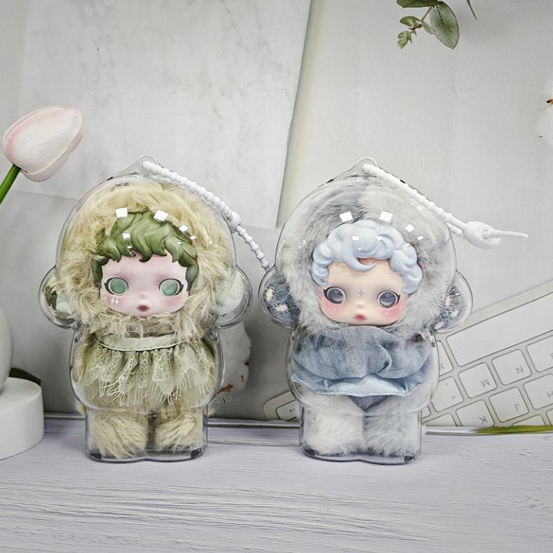 Portable Organizer Box For Skullpanda Protective Case For Skullpanda Winter Symphony and Impressionnisme Series Plush Dolls Gift