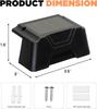 Outdoor Solar Step Lights Solar Wireless Wall Mount Lights IP65 Waterproof Lamps Fence Light Garden Decoration Lamp for Yard