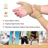 Wrist And Thumb Support Braces, 1 Pair Breathable Thumb Compression Arthritis Gloves With Gel Thumb Injury Pads For Thumb Pain Relief From Sprains, Te