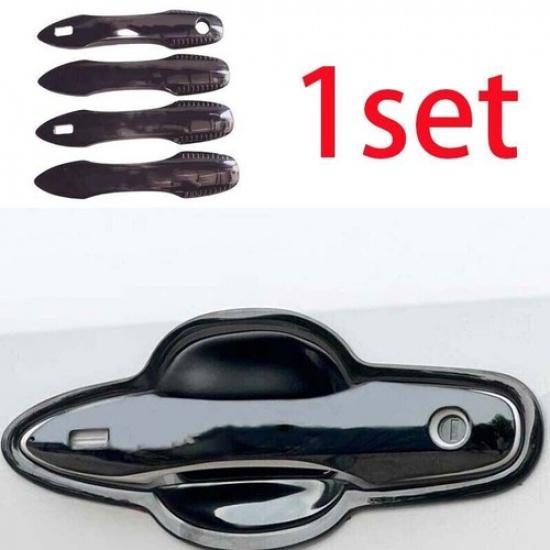 For Toyota Corolla Cross - Titanium Cover Trim Black Outside Door Handle