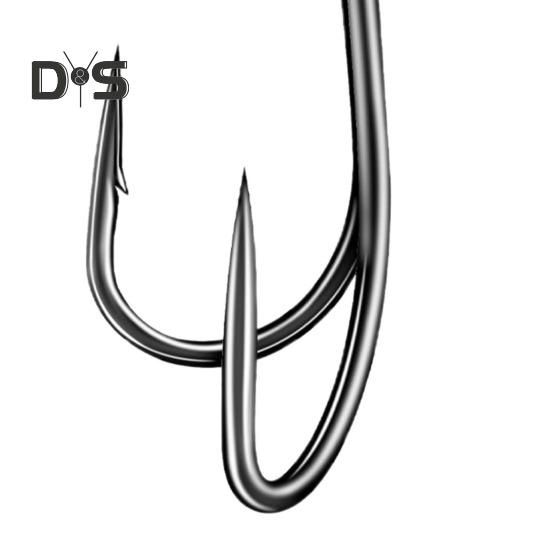 5/10 ks Dvojitý rybářský háček Heavy Duty Živé krevety Držák návnady Háček Ostnatý háček Sladkovodní Mořský rybářský háček Příslušenství k rybolovu