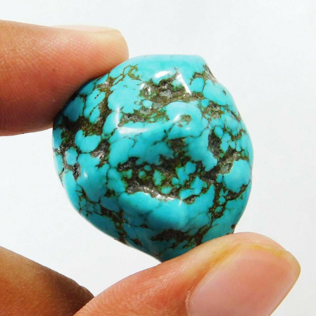 Stunning Quality 90.50 Carat Natural Turquoise Raw Rough Uncut Faceted Gemstone