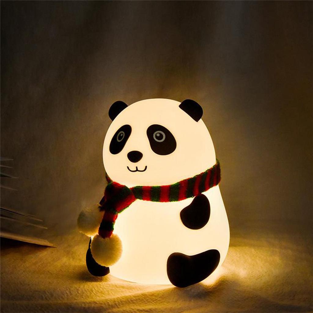 Cute Animal Silicone Night Light Pat Gift