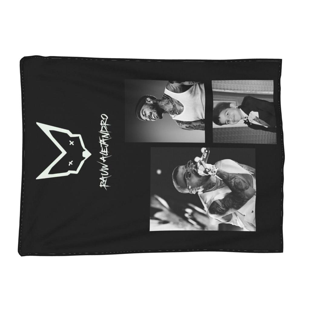 Rauw Alejandro Blankets Soft Warm Flannel Throw Blanket Bedding for Bed Living Room Picnic Travel Home Sofa