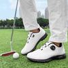 Luxury Golf Shoes for Men, Comfortable Outdoor Anti Slip Golf Training Sports Shoes for Men, Walking Shoes for Men