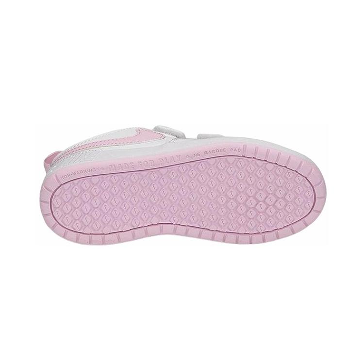 New Nike Pico 5 Slip-Resistant Cushioning Wear-Resistant Low-Top Skateboard Shoes White Pink Children Aged 3-7 Years Old AR4161-105