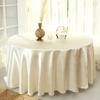 Champagner Gold Satin Tischdecke, Nordischer Stil Eleganz Hochzeit Staubdichte Tischabdeckung, Für Esstisch Geburtstagsparty Tischdekor