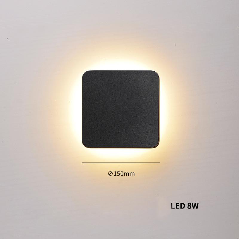 

Настенный светильник наружный светодиодный IP65 110 В Освещение входной двери Освещение крыльца балкона Вход в сад Водонепроницаемый настенный светильник бра Cold white