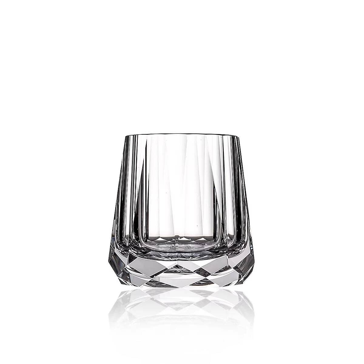 

Zeus Eternal Stone K9 Crystal Cup Upscale Classical Whiskey Glass Diamond Cut Brandy Liquor Wine Snifter Best Gift For Dad Boss 210ml прозрачный