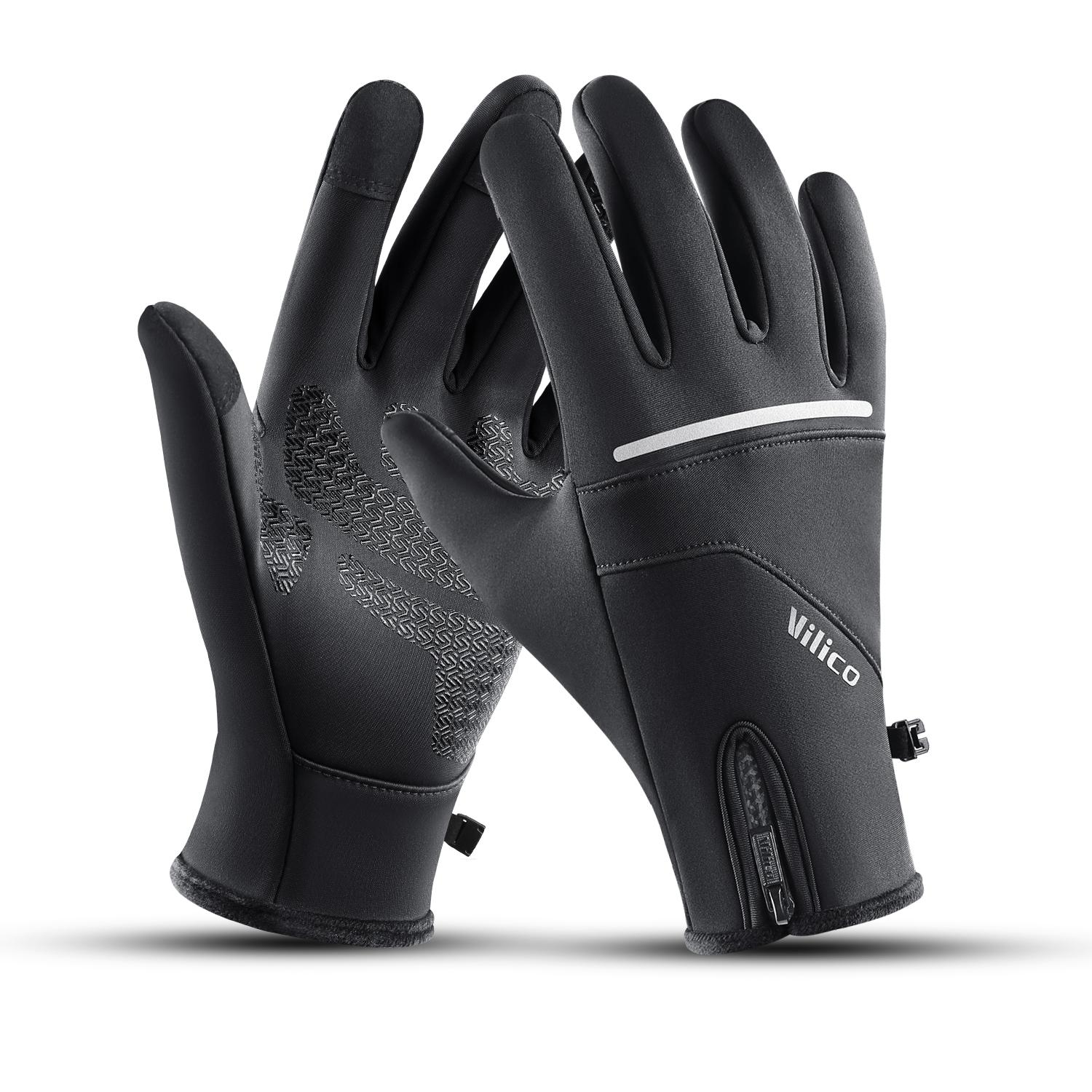 Winter Sports Warm Gloves Men Women Touch Screen Ski Cycling Cold Proof Outdoor Plus Velvet S