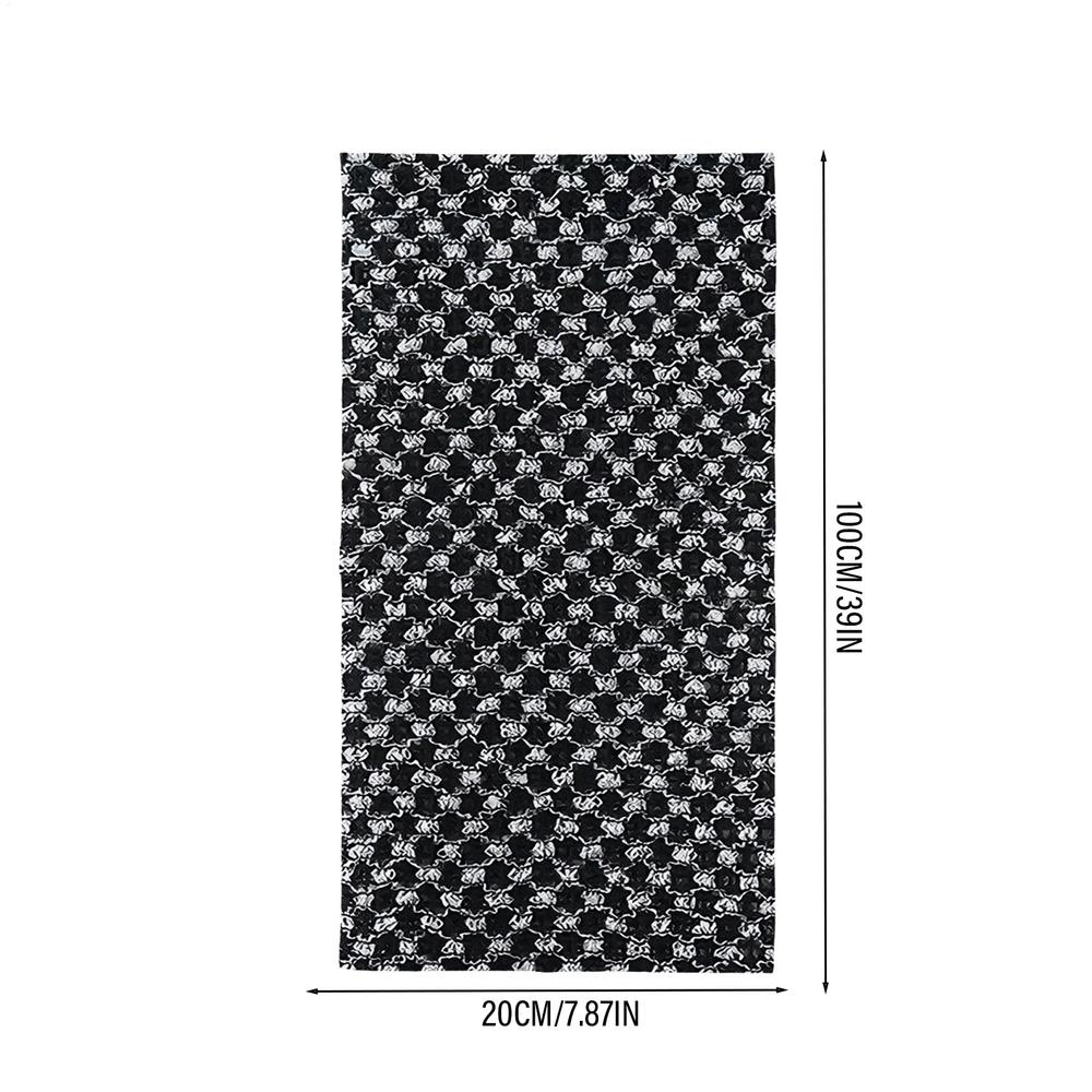 1 Stück Peeling-Waschlappen Rückenbürste für Dusche Silberionen Multifunktions-Schaumbadetuch Ultralange Peeling-Tücher
