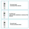 6 Stage 3+3 Home Kitchen Purifier Water Filters With Faucet Tap Household Filtration Set Ultrafiltration Drinking Water Filter System  36 x31x70cm