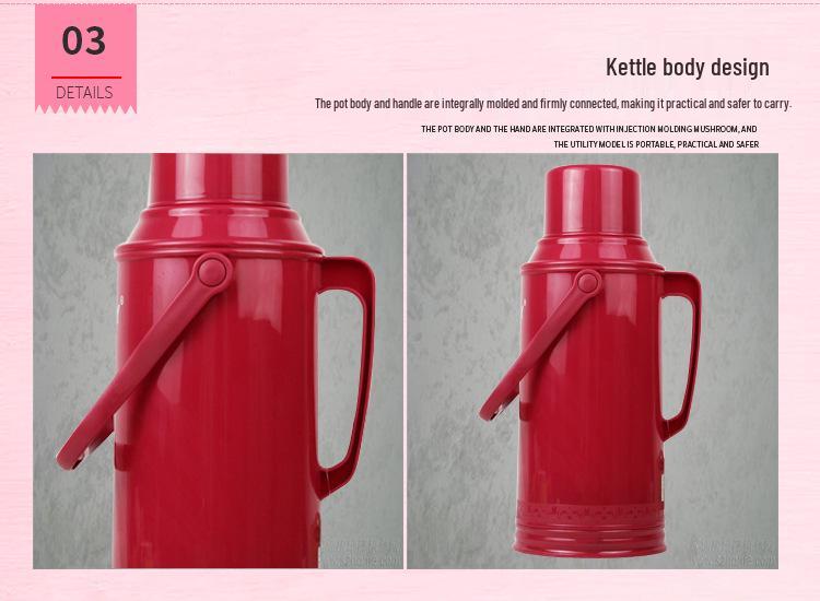 Large Capacity Old-Fashioned Thermos for Students and Dorms