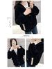 Women's Hooded Mink Velvet Cardigan - 2025 New Arrival Jacket, Versatile Loose Fit for Spring & Autumn.