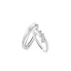 Light Luxury Adjustable Couple Bow Tie Rings - High-End Versatile Jewelry