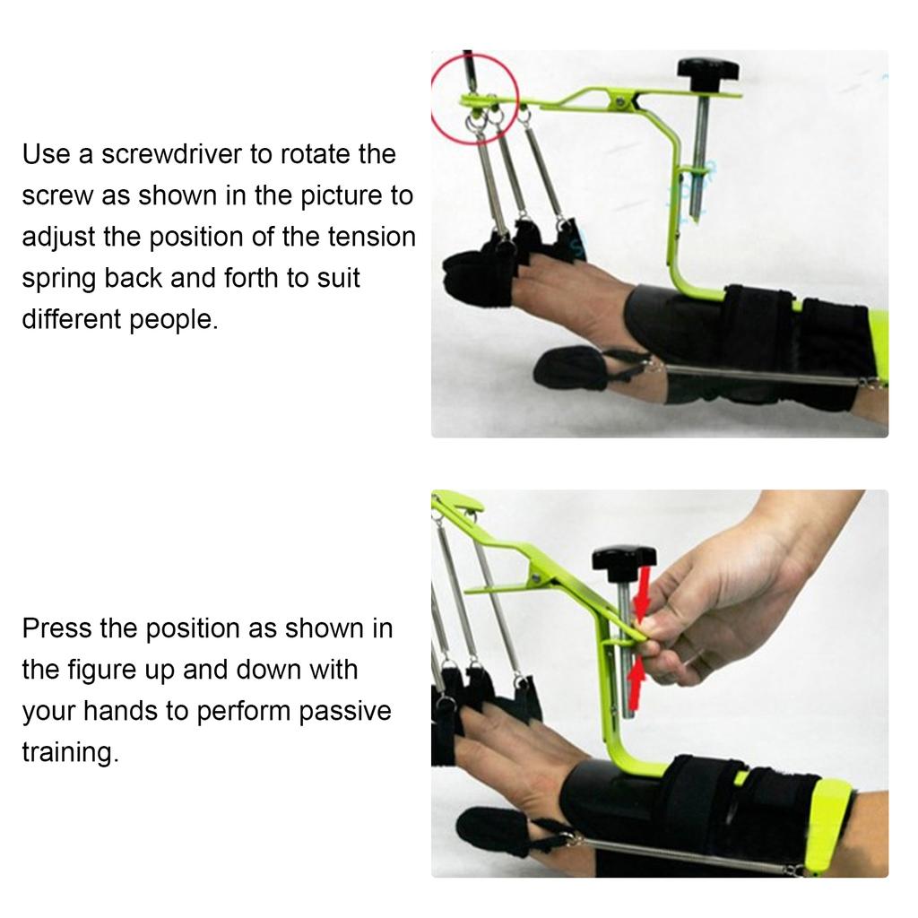 Multifunctional Finger Rehabilitation Training Support Wrist Finger Dynamic Orthosis Hand Physiotherapy Support Health Care