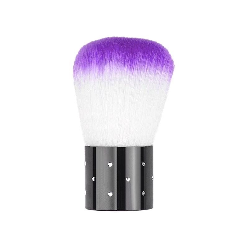 Nail & Makeup Mushroom Head Dust Brush for Art, Powder, & Blush