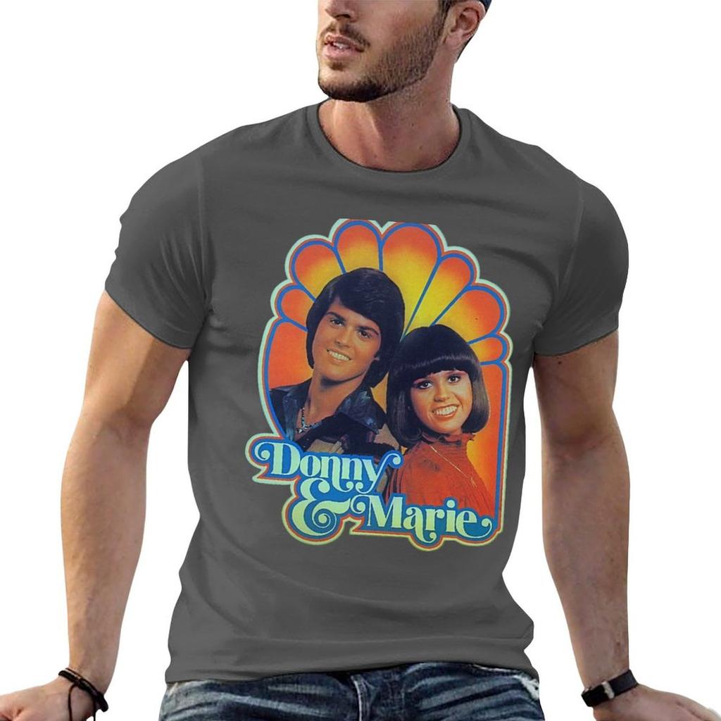 Copy Of Donny Amp Marie Tshirt T Shirts With Prints T Shirt Custom Print Unisex T Shirt Cotton High Quality Tshirt